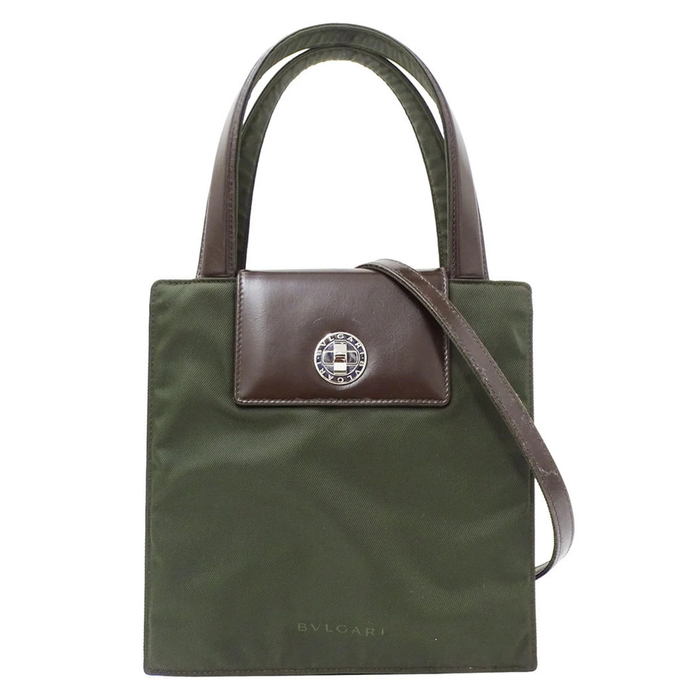 BVLGARI handbag for women, brand name, handbag/shoulder bag, 2-way, Classico,...